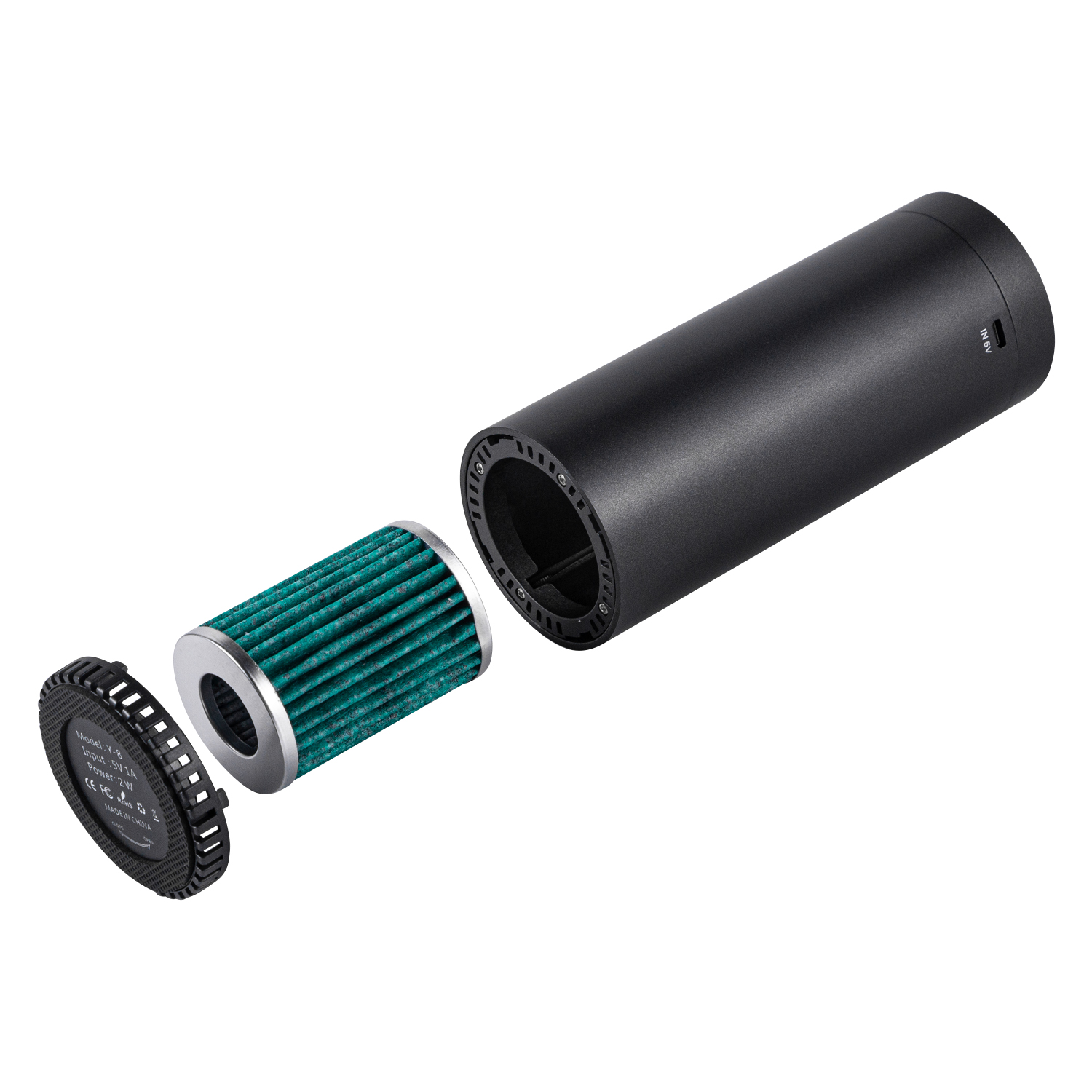 Automotive Air Purification System with Multi-Stage Filtration
