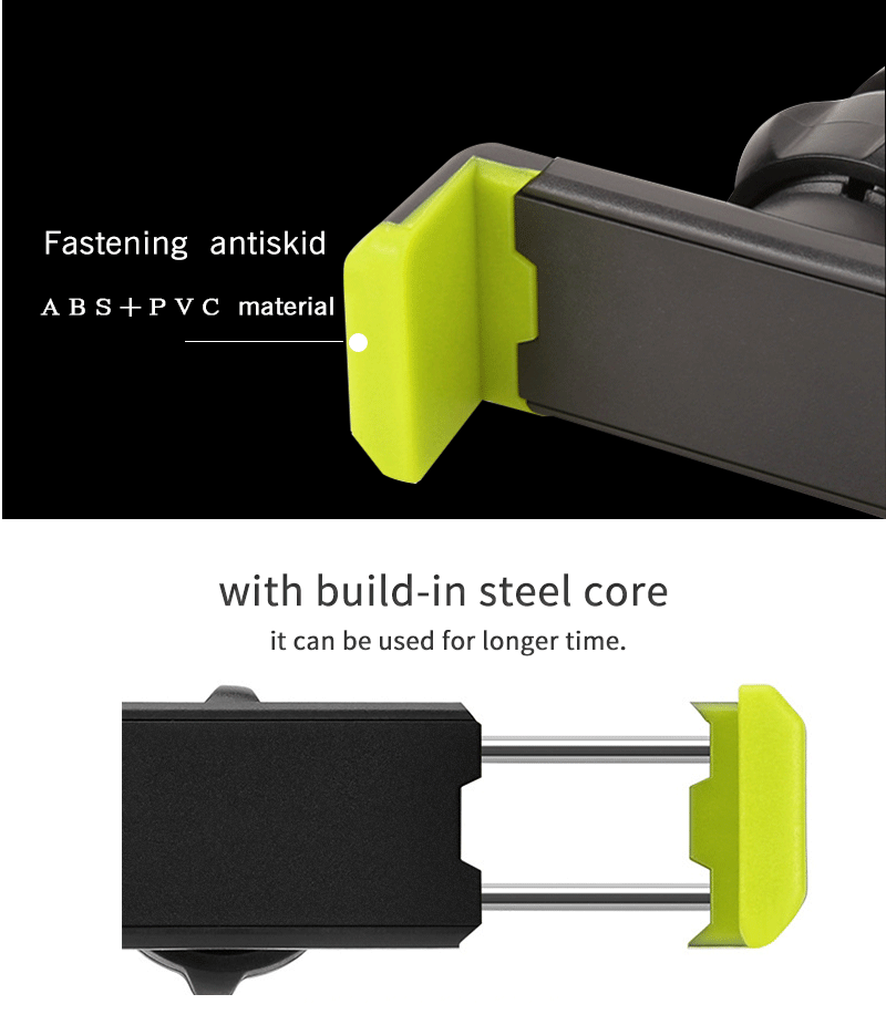 Internal steel core and ABS material construction