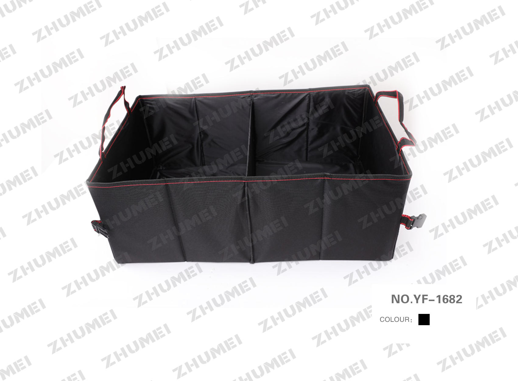 Automotive Trunk Organizer with Dividers