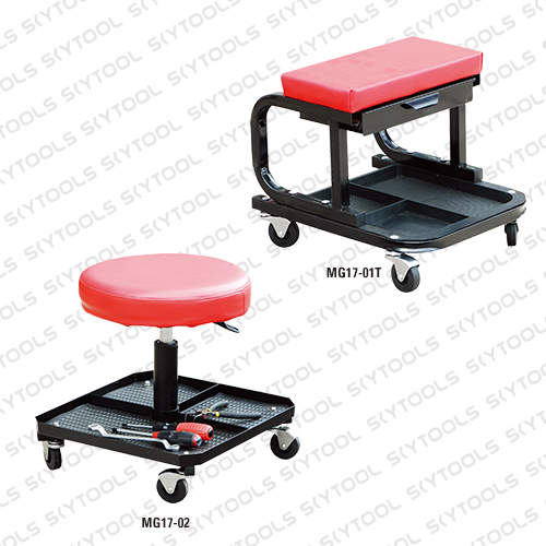 Rolling Mechanic Seat with Tool Tray