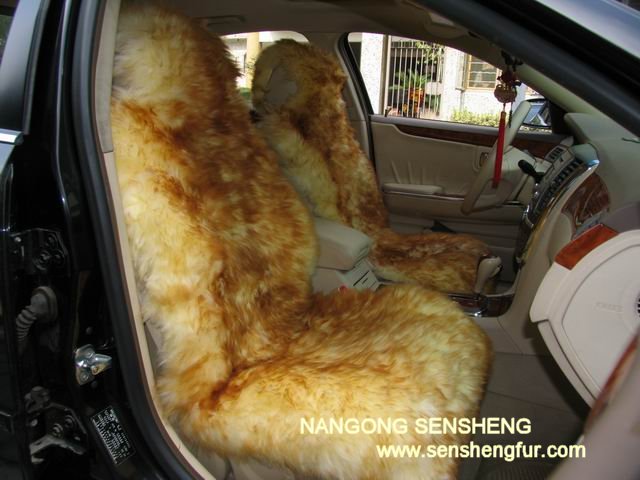 Sheepskin Car Seat Cover