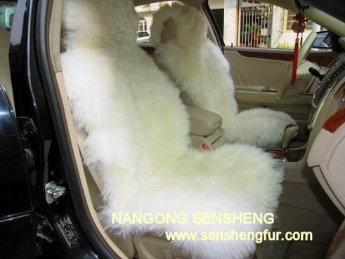 Sheepskin Car Seat Cover