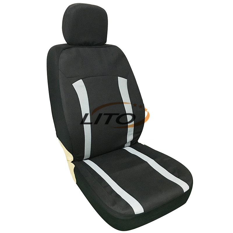 Automotive Seat Protector with Striped Design