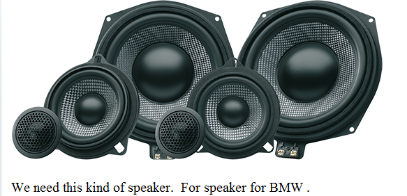 Car Audio Speaker Set