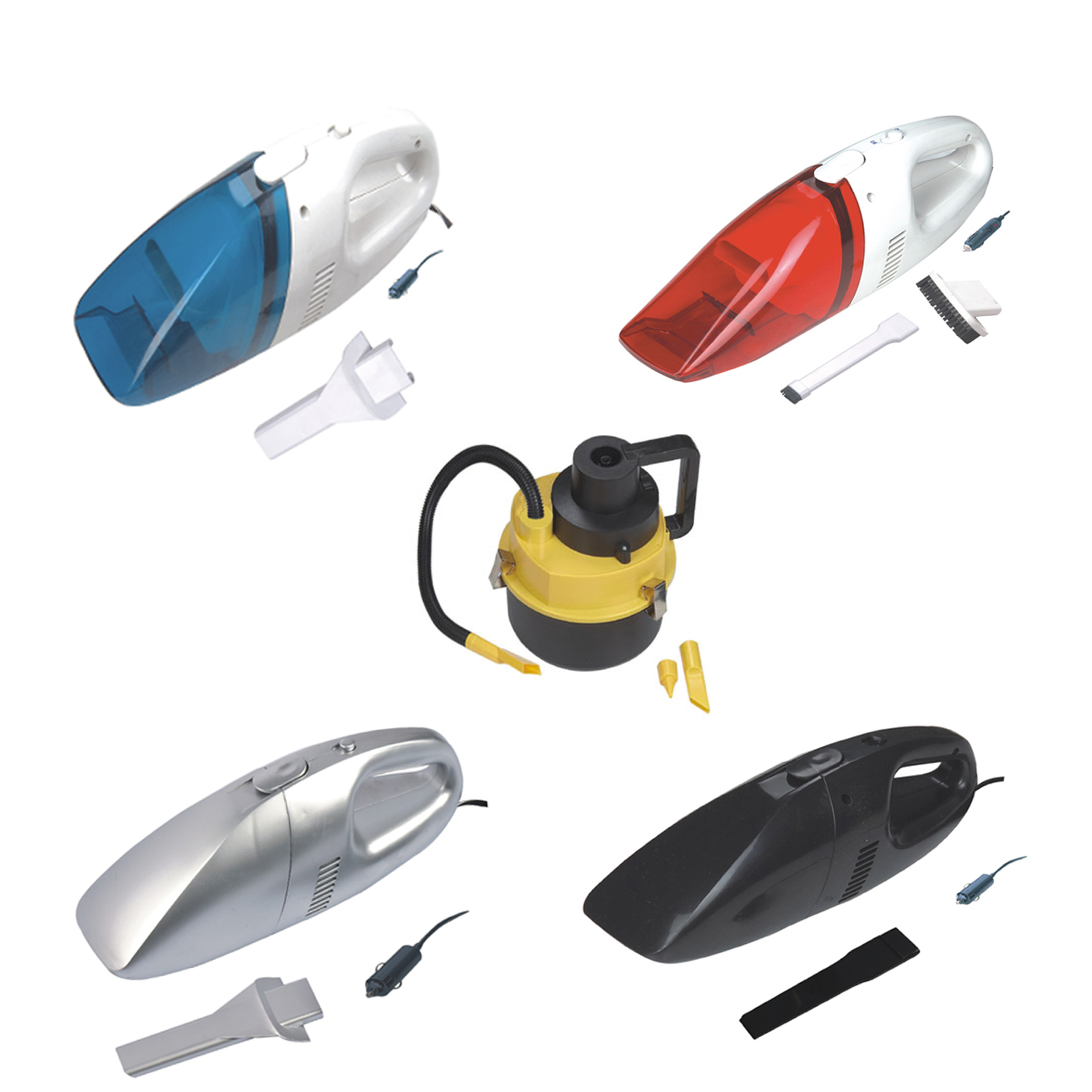 Cordless Automotive Vacuum Cleaner with Air Compressor