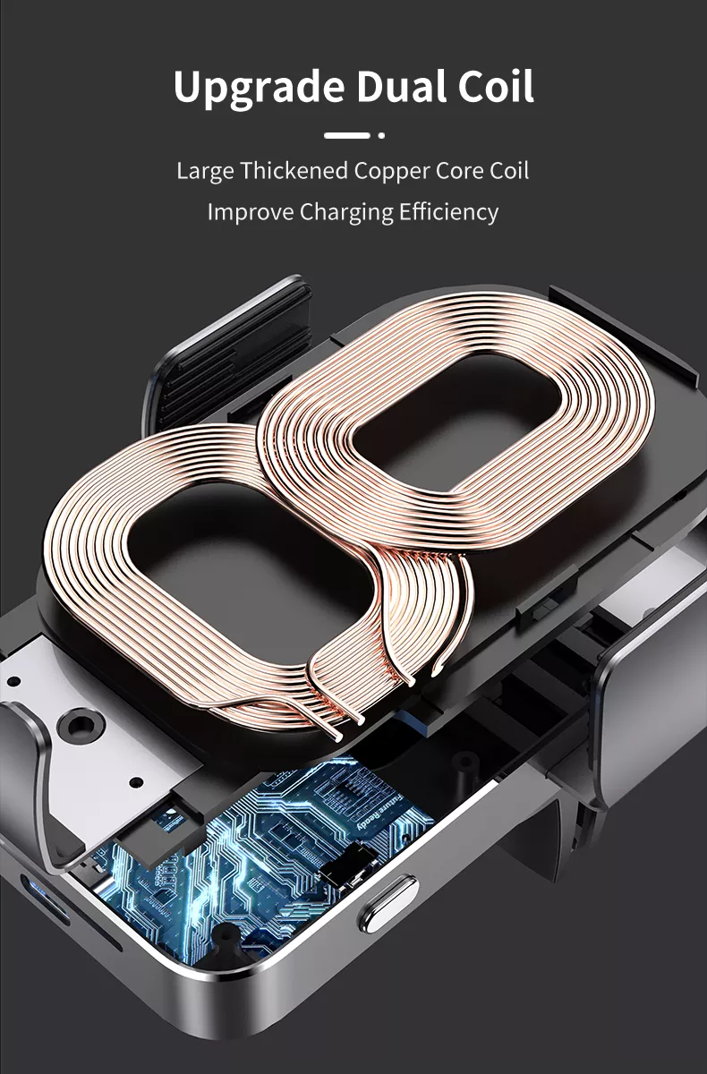 Upgraded dual copper core coil for efficiency