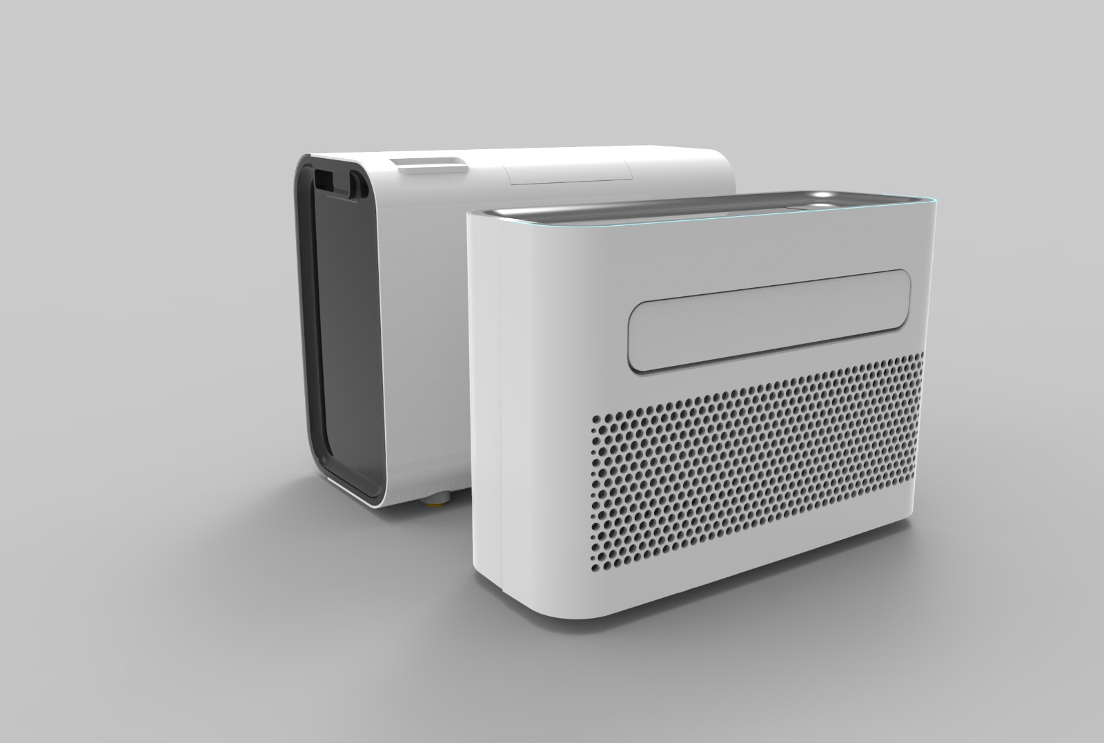 Compact Portable Air Conditioner for Vehicle Use