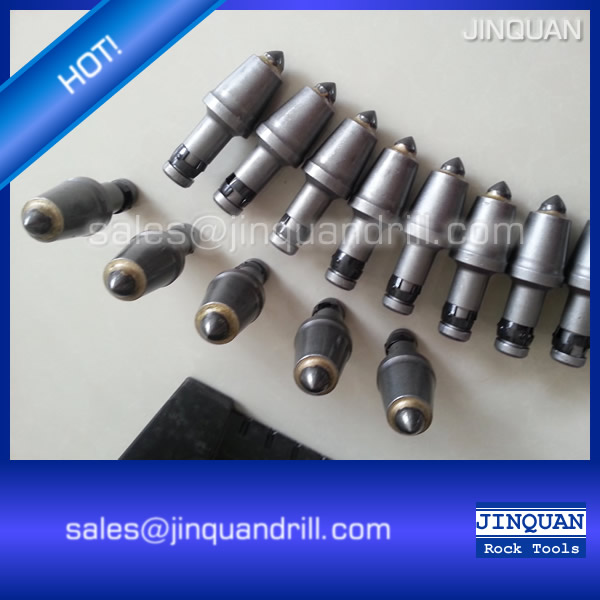 Carbide tipped rotary cutter drill bit for mining machine or road drilling - Image 2