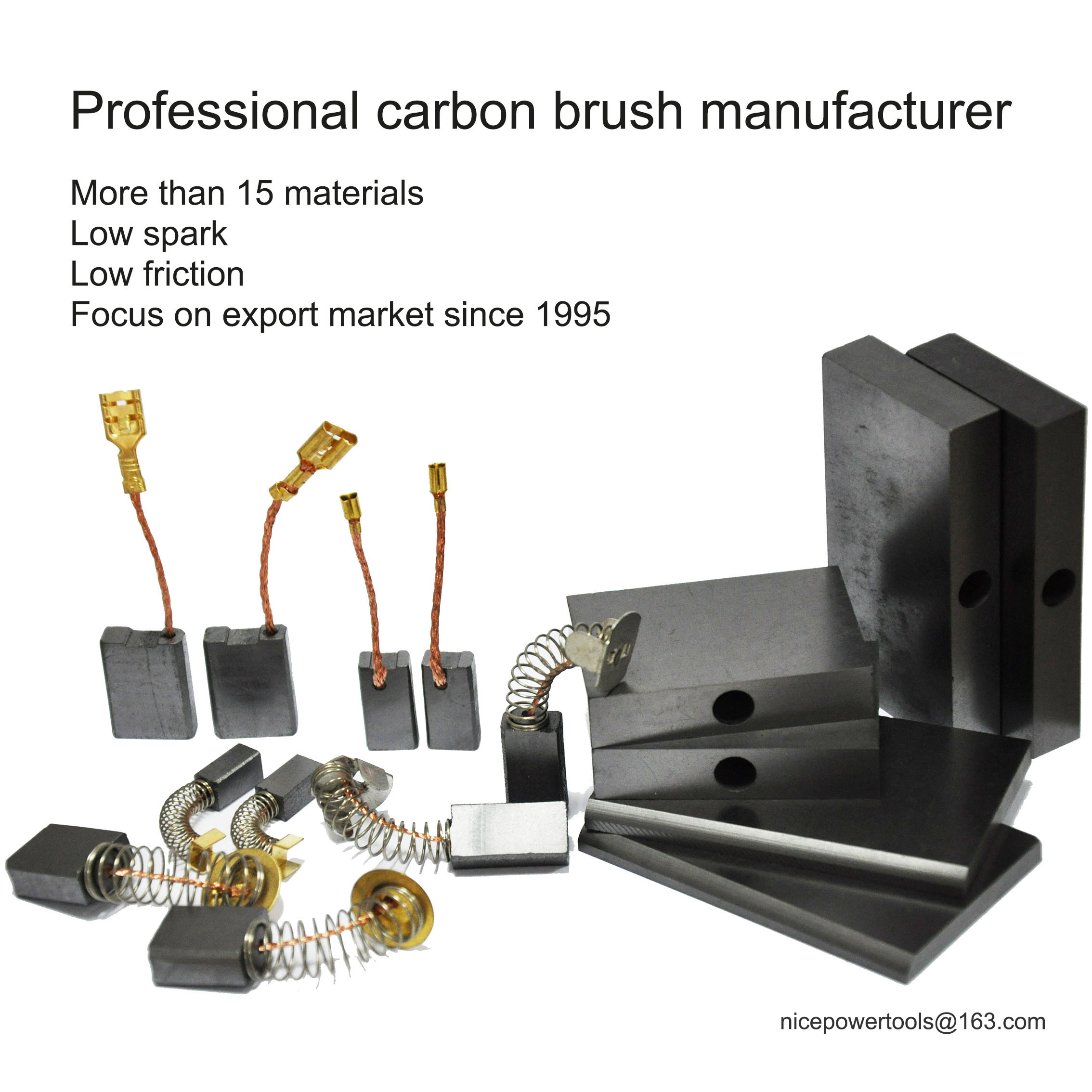 Carbon Brush for Electric Motors