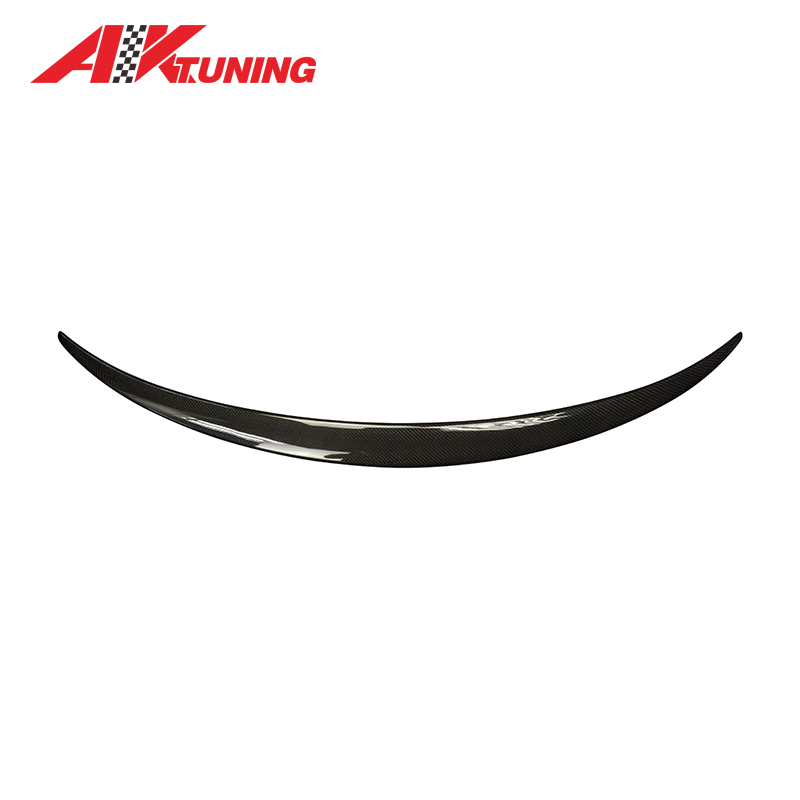 Carbon Fiber Racing Trunk Spoiler Wing fits for Mercedes Benz C Class W205 2014 on - Image 3
