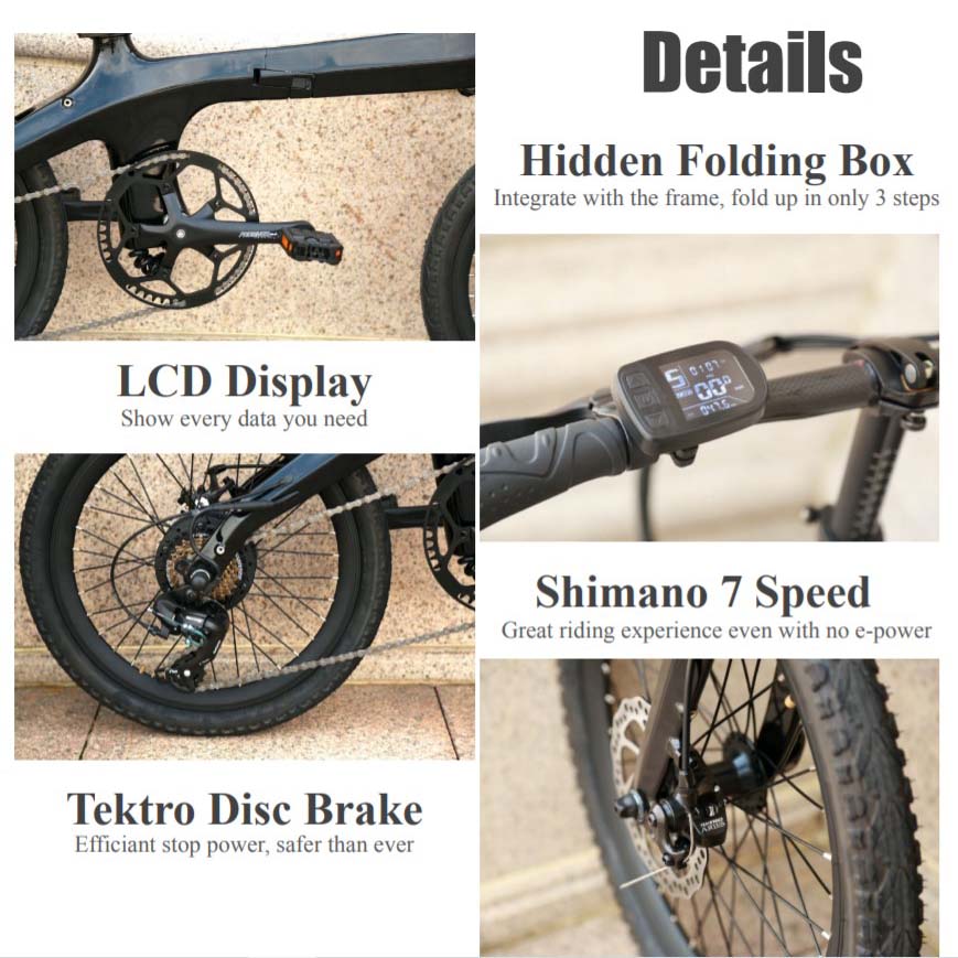 Carbon Folding Ebike - Image 3