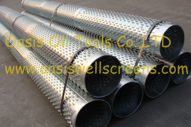 Bundle of bridge slotted water well screens