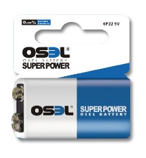 9V Carbon-Zinc Battery