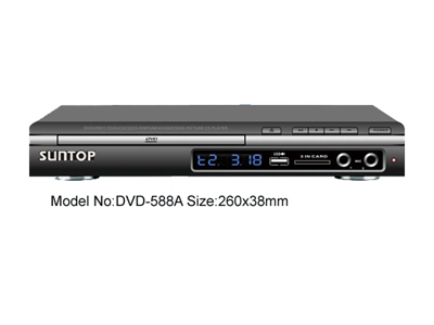 DVD Player with Card Reader and USB