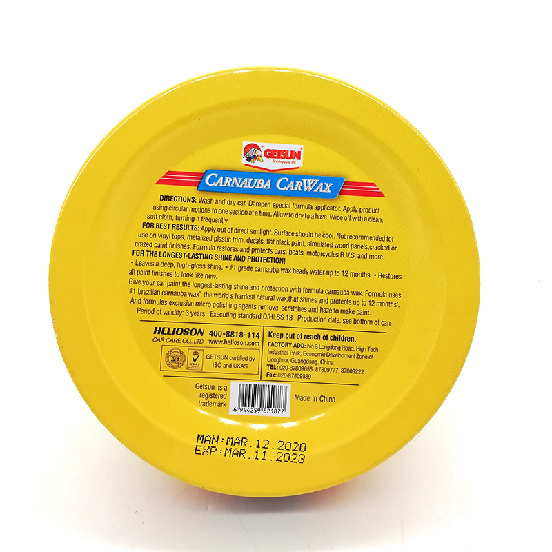 Carnauba Automotive Wax for Paint Protection