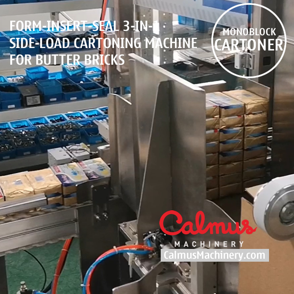 Cartoning Machine Monoblock Case Packer for Packaging Butter Bricks - Image 2