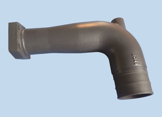Cast Iron Excavator Oil Pipe - Image 2
