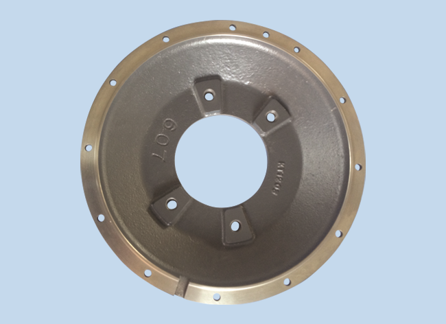 Cast Iron Excavator Pump Cover - Image 2