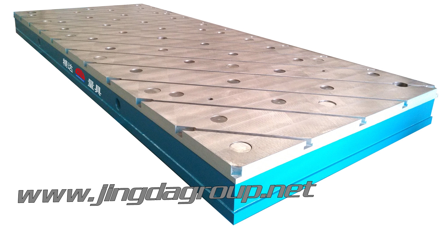 Cast iron T-slotted floor plate - Image 2