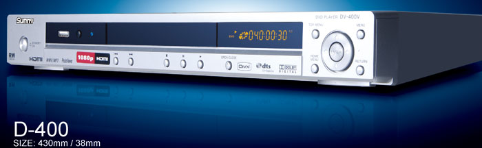 DVD Player with HDMI and USB