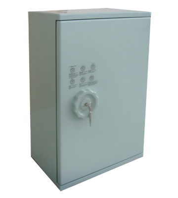 Durable Metal Equipment Enclosure with Keyed Lock