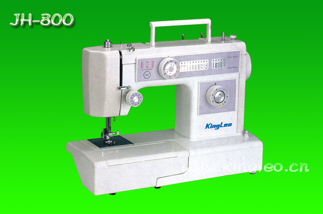 Sewing Machine with Adjustable Stitch and Metal Frame