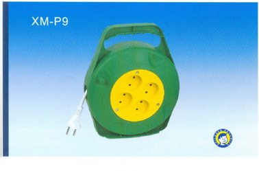 Extension Cord Reel with Multiple Outlets