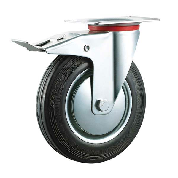 castor rubber wheel wheel - Image 2