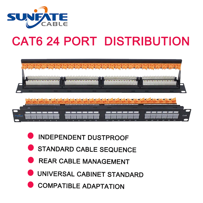 Cat5e/Cat6 Network Distribution Frame