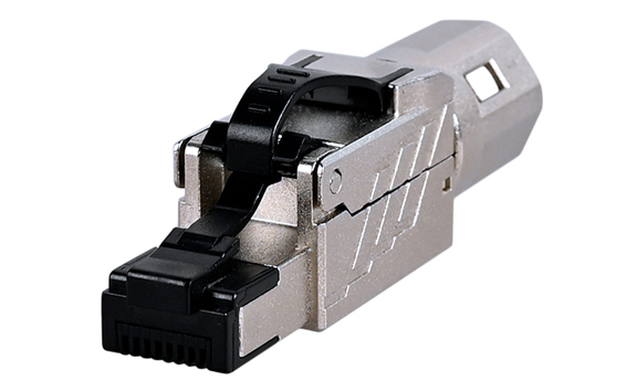 CAT6A Shielded Modular Plug Terminated Link Connector