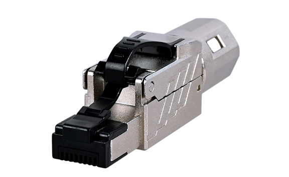 CAT8 Modular Plug Terminated Link Connector