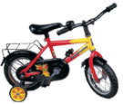 Children's Bicycle with Training Wheels