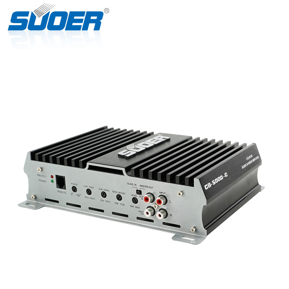 1500W Monoblock Class D Car Amplifier