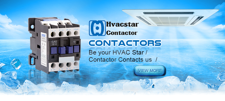 Single pole AC magnetic contactor for HVAC applications