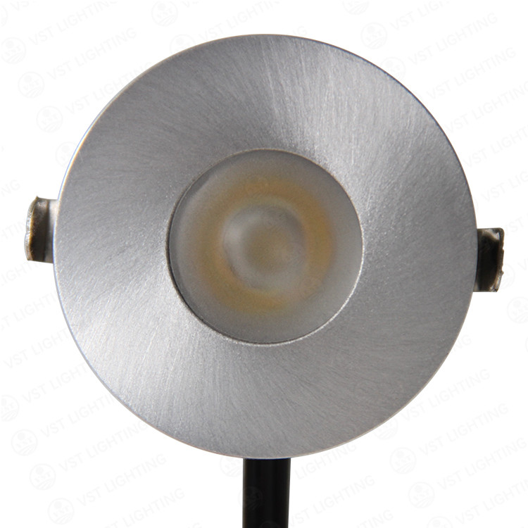 CB03-B Recessed LED Furniture Kitchen Down Light Double Color Automatic Cabinet Light Display Light - Image 2