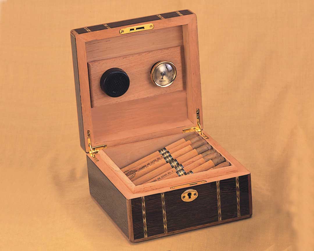 Cigar Humidor Box with Hygrometer
