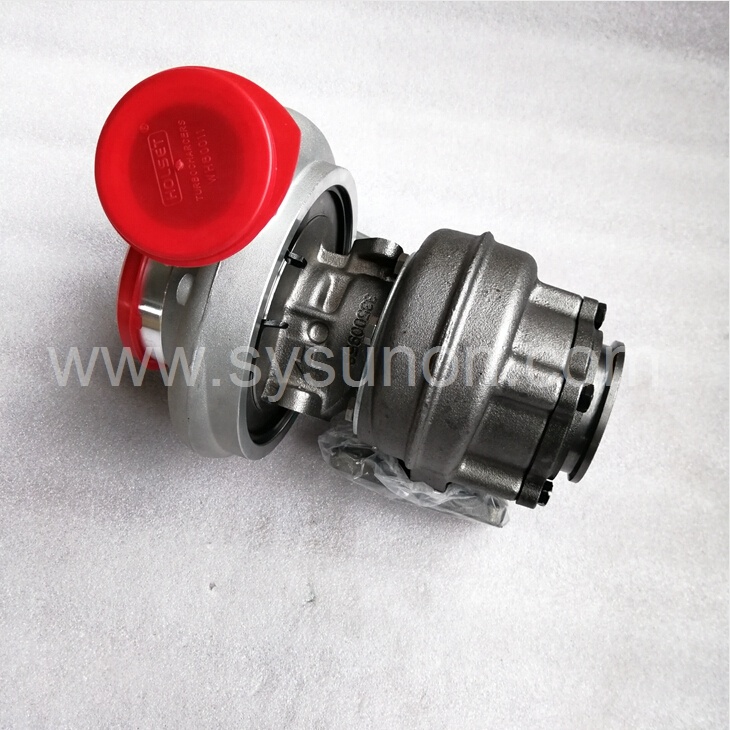 HX35W Turbocharger side view