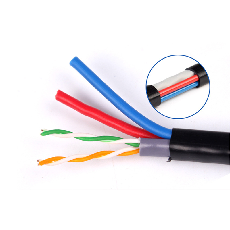 CCTV Camera Network and Power Cable