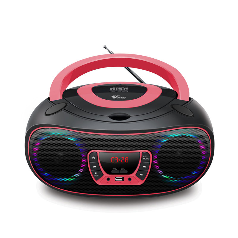 Portable CD Boombox with Radio and USB