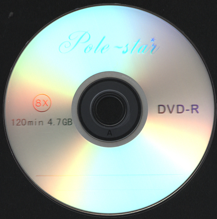 DVD-R Media Disc 4.7GB 8X