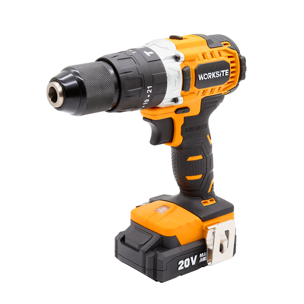 CD320H Hammer Drill Tools Battery 20V Power Drill Machine Cordless Hammer Drill Brushless - Image 3