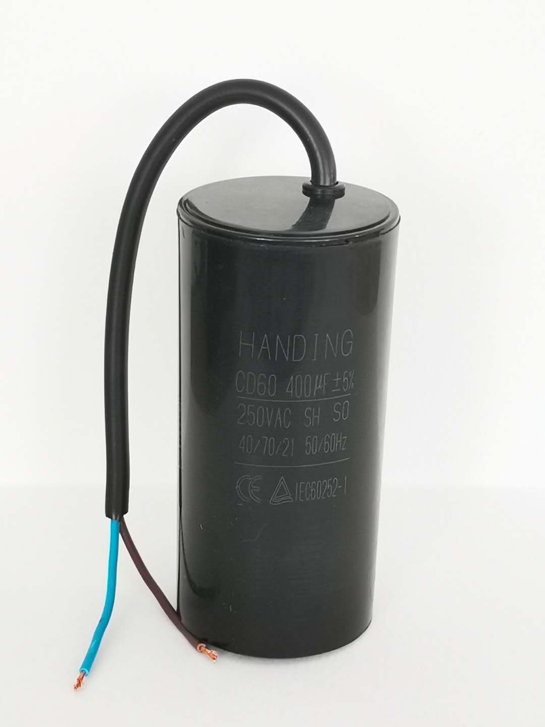 CD60 CAPACITOR VOLTAGE 500V CAPACITOR The minimum charge and discharge times are 100 000 times AC MOTOR STARTING CAPACITOR - Image 3