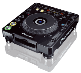 Professional DJ CD Player with Scratching and Cueing
