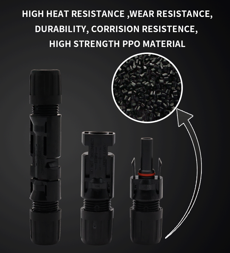 High Strength PPO Material Connector