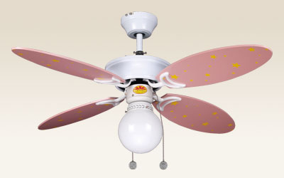 Children's Decorative Ceiling Fan with Light