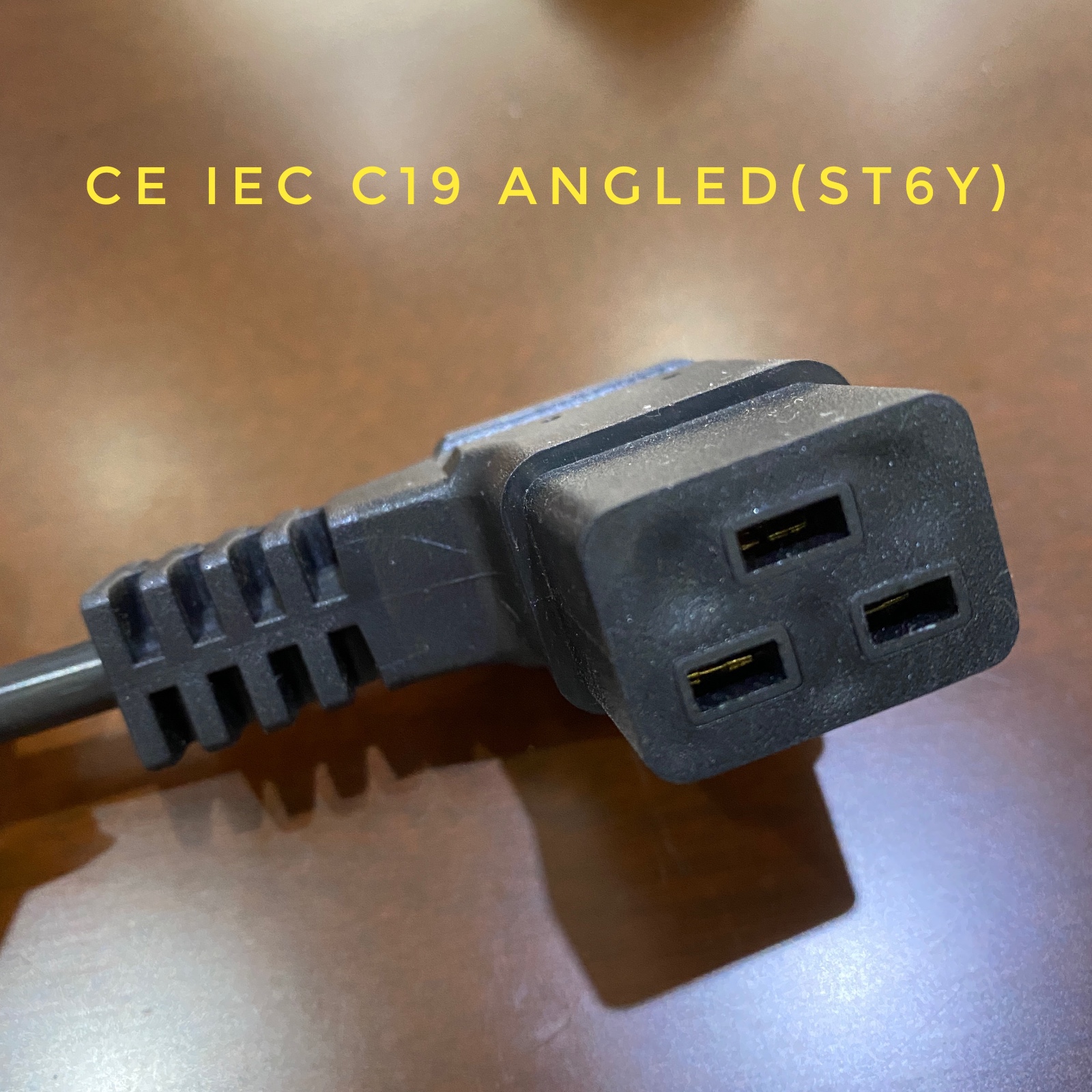 CEE7/7 Schuko to IEC 60320 C19 Power Cord