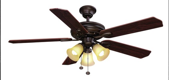 Indoor Ceiling Fan with Light