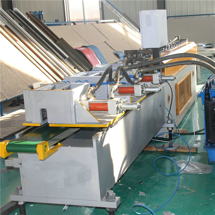 Full view of the ceiling T-grid roll forming machine