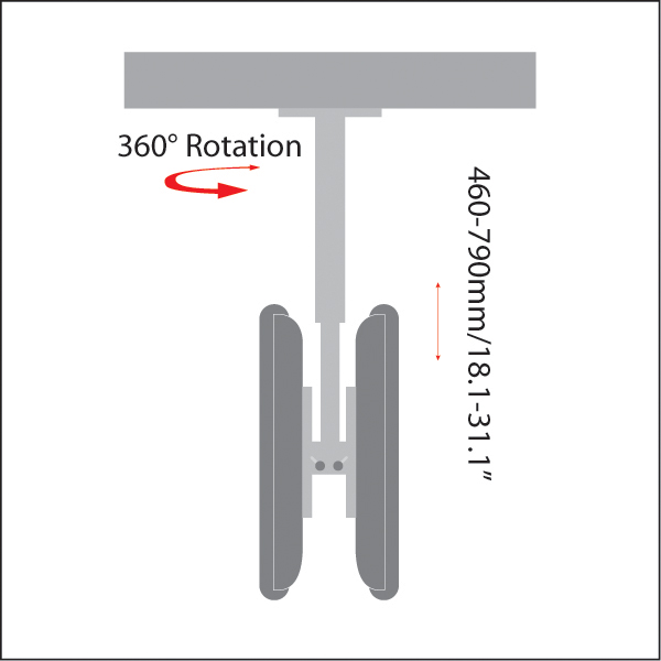 Celling Mounts VM-CP04-2 - Image 2