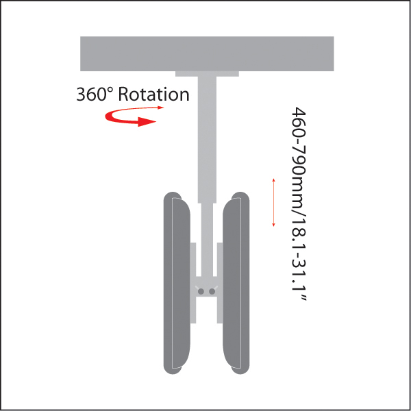 Celling Mounts VM-CP04M-2 - Image 2